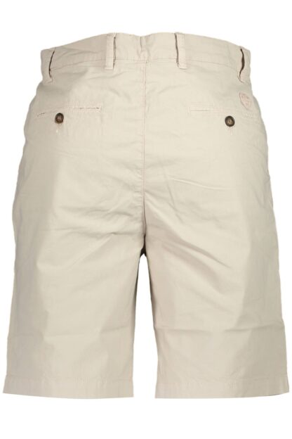 North Sails - Beige Cotton Men Bermuda Shorts