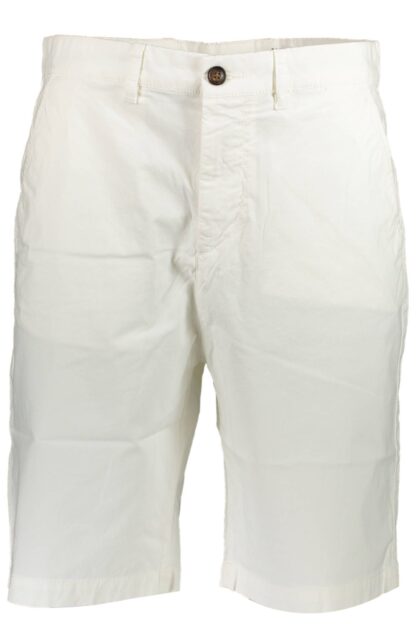 North Sails - White Cotton Men Bermuda Shorts