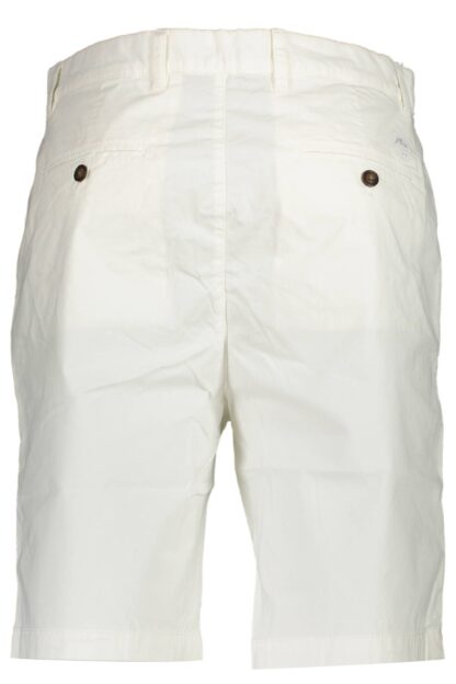 North Sails - White Cotton Men Bermuda Shorts