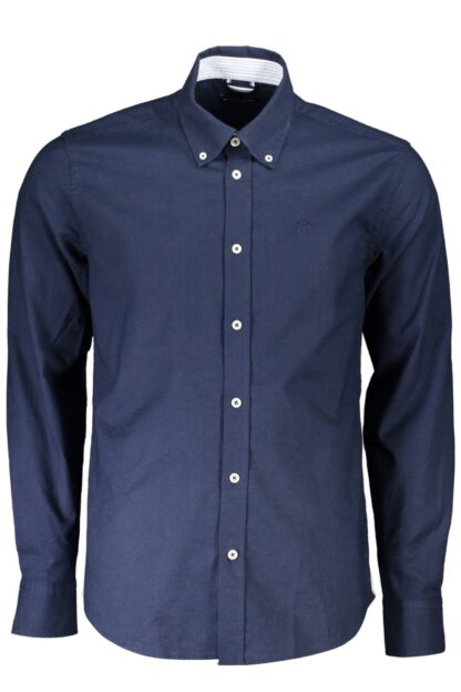 North Sails - Blue Cotton Men Shirt