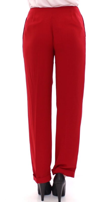 CO|TE - Chic Red Virgin Wool Dress Pants