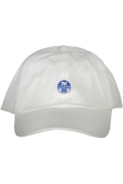 North Sails - White Cotton Men Cap