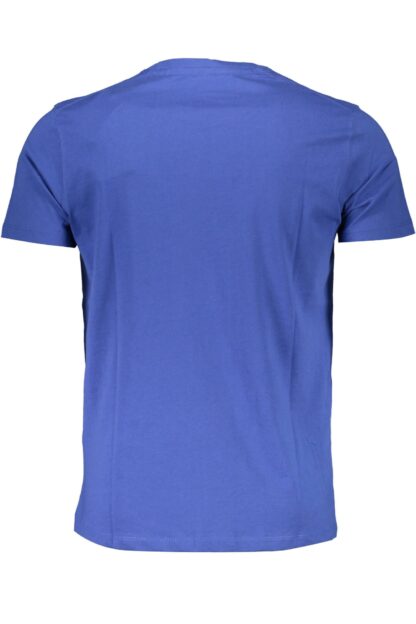 U.S. POLO ASSN. - Blue Cotton Men T-Shirt