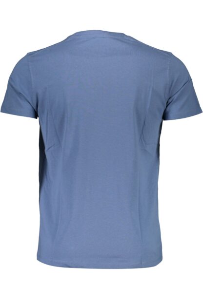 U.S. POLO ASSN. - Blue Cotton Men T-Shirt