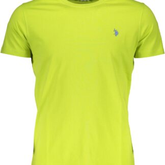 U.S. POLO ASSN. - Green Cotton Men T-Shirt