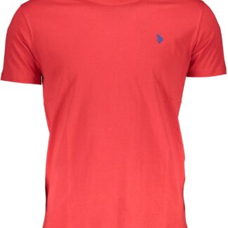 U.S. POLO ASSN. - Orange Cotton Men T-Shirt