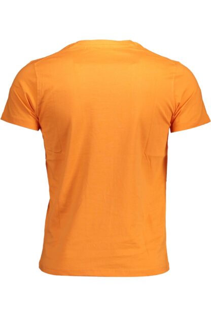 U.S. POLO ASSN. - Orange Cotton Men T-Shirt