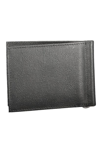 Sergio Tacchini - Black Leather Men Wallet