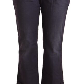 GF Ferre - Chic Low Waist Skinny Jeans in Timeless Black