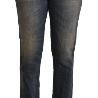 Exte - Chic Mid Waist Flared Denim Elegance