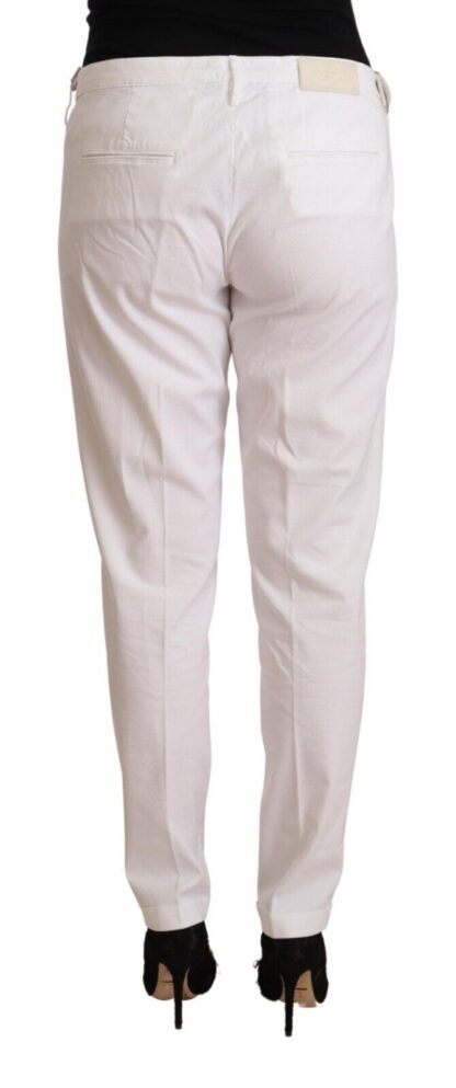 Jacob Cohen - Elegant Mid Waist Tapered Trousers