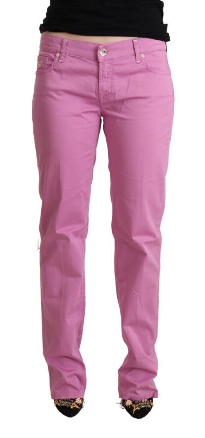 Jacob Cohen - Elegant Tapered Pink Denim Jeans