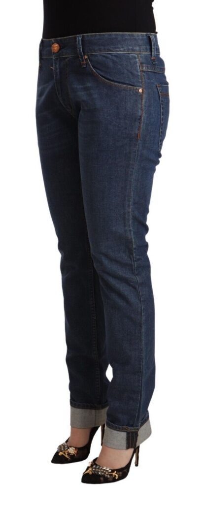 Acht - Elegant Mid Waist Skinny Denim