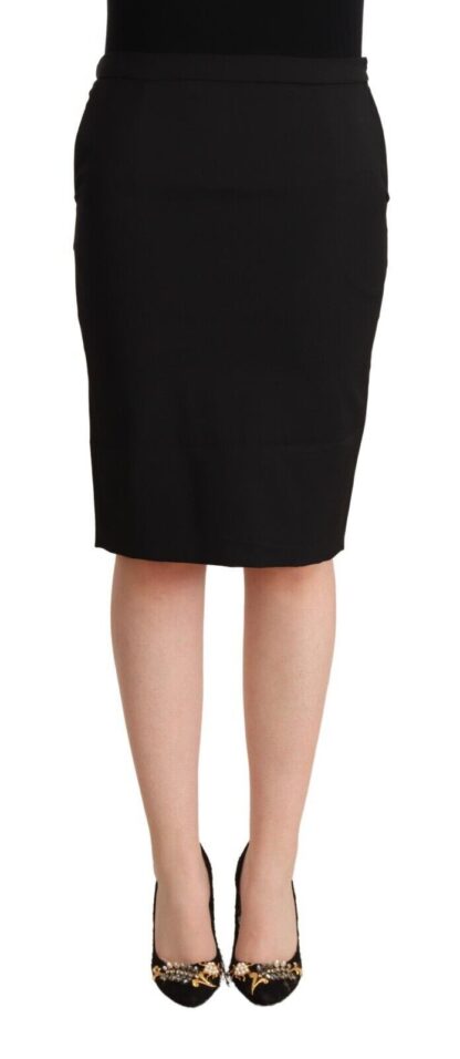 GF Ferre - Chic Pencil Cut Knee-Length Skirt