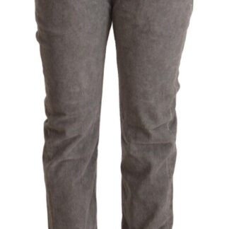 Ermanno Scervino - Chic Brown Low Waist Skinny Pants