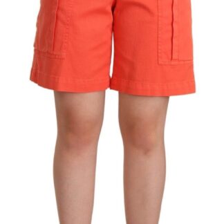 Yes Zee - Elegant Cotton Blend Bermuda Shorts