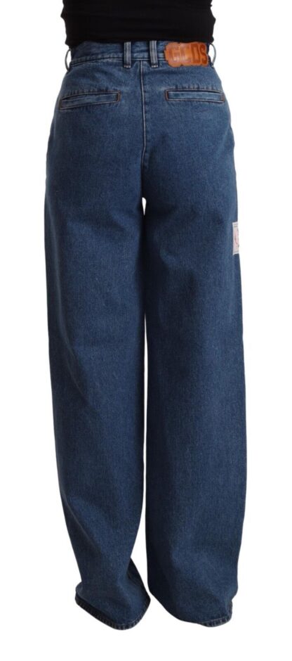 GCDS - Chic High-Waist Boot Cut Denim