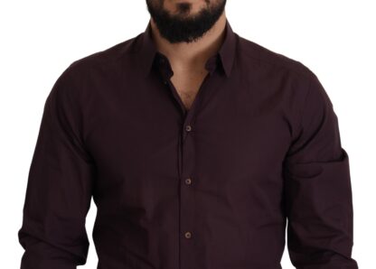 Dolce & Gabbana - Regal Purple Slim Fit Dress Shirt