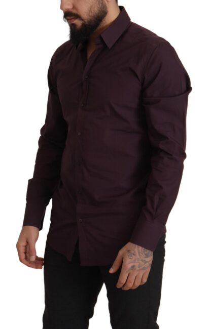 Dolce & Gabbana - Regal Purple Slim Fit Dress Shirt