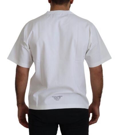 Dolce & Gabbana - Timeless White Logo Crewneck Tee