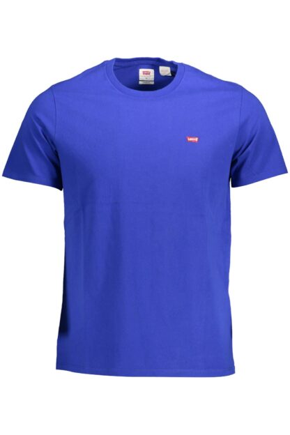 Levi's - Blue Cotton Men TShirt