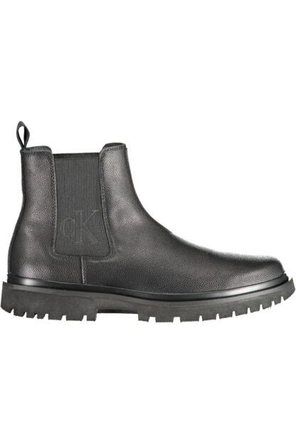 Calvin Klein - Black Polyester Men Boot