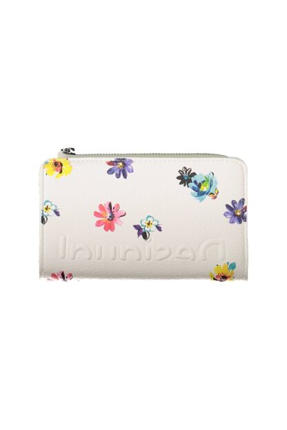 Desigual - White Polyurethane Women Wallet