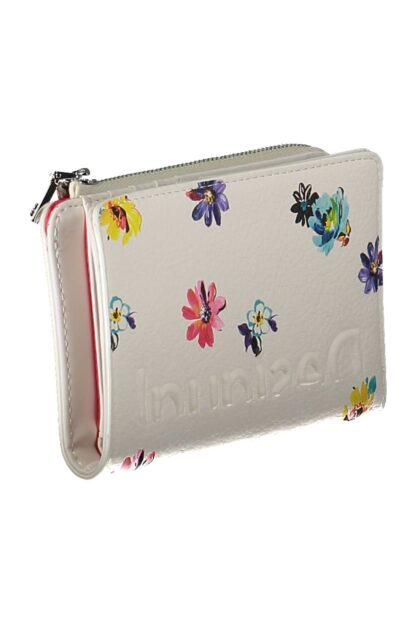 Desigual - White Polyurethane Women Wallet