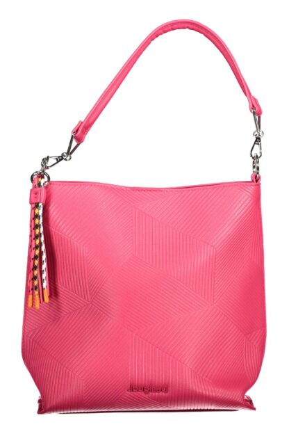 Desigual - Pink Polyurethane Women Handbag