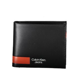 Calvin Klein - Black Leather Mens Wallet