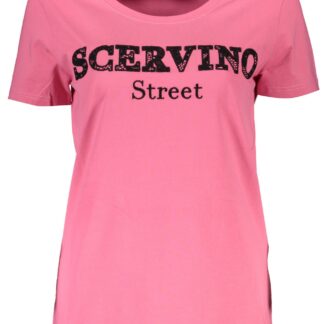 Scervino Street - Black Cotton Women TShirt