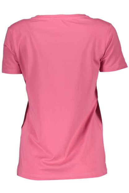 Scervino Street - Pink Cotton Women T-Shirt