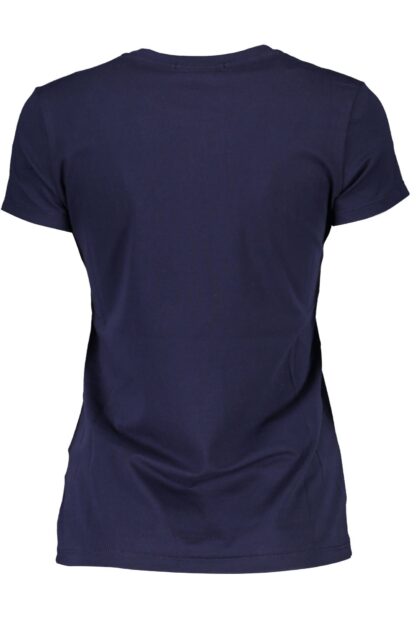 Scervino Street - Blue Cotton Women T-Shirt