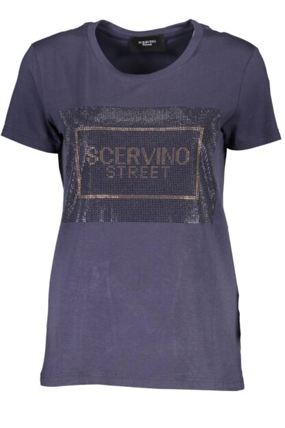 Scervino Street - Blue Elastane Women Top