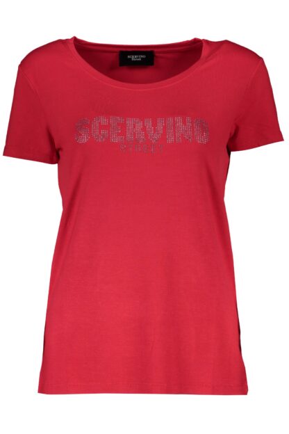 Scervino Street - Red Elastane Women Top