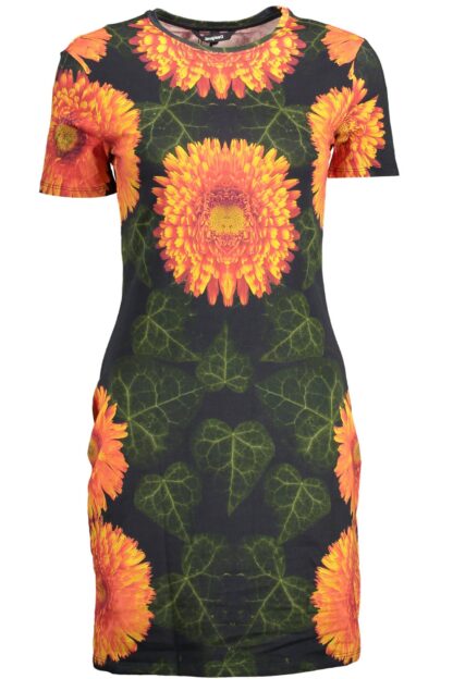 Desigual - Green Cotton Women Dress