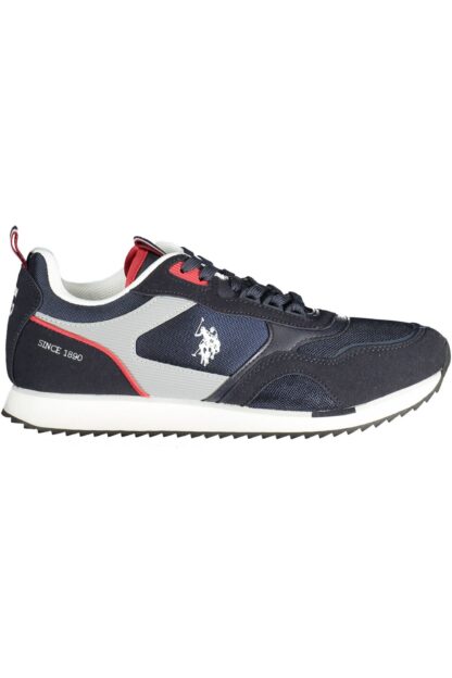 U.S. POLO ASSN. - Blue Polyester Men Sneaker