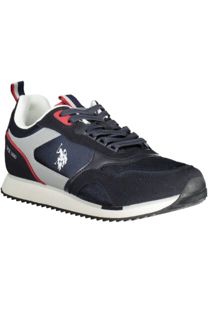 U.S. POLO ASSN. - Blue Polyester Men Sneaker