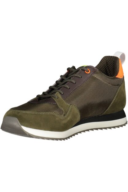 U.S. POLO ASSN. - Green Polyester Men Sneaker