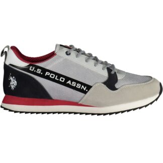 U.S. POLO ASSN. - Blue Polyester Men Sneaker