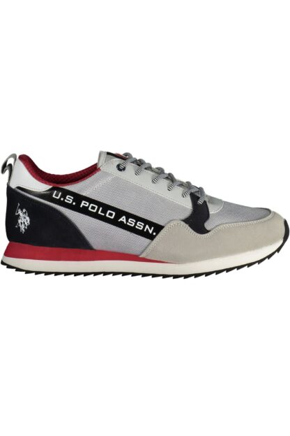 U.S. POLO ASSN. - "Gray Polyester Men Sneaker"