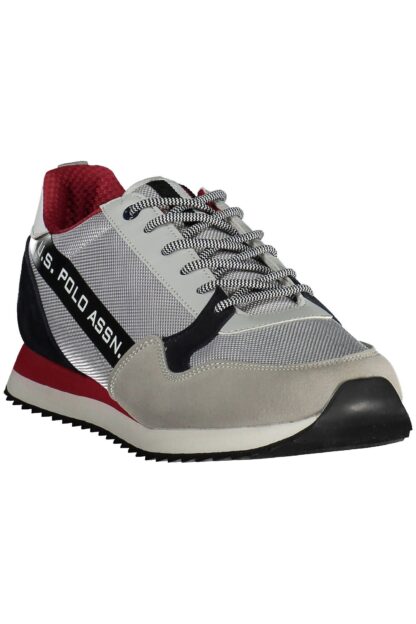 U.S. POLO ASSN. - "Gray Polyester Men Sneaker"