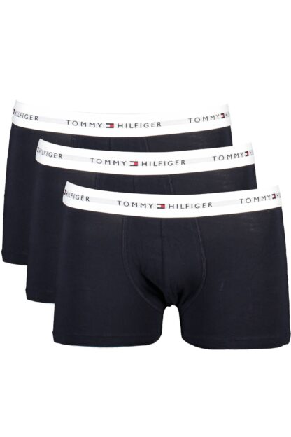 Tommy Hilfiger - Black Cotton Men Boxer Underwear