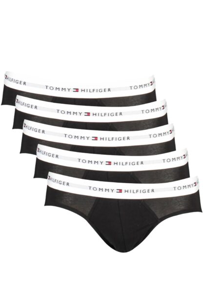 Tommy Hilfiger - Black Cotton Men Brief