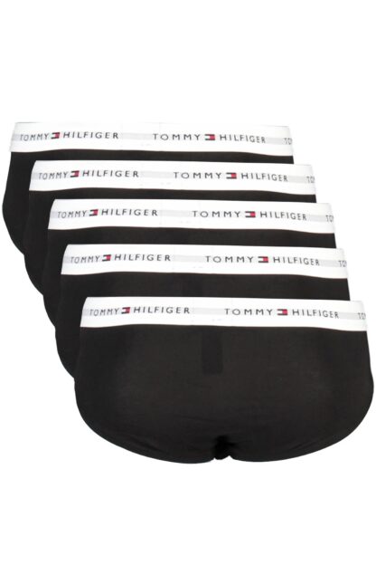 Tommy Hilfiger - Black Cotton Men Brief