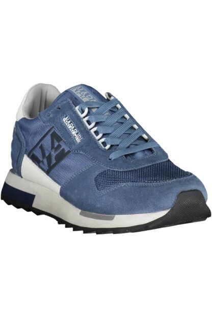 Napapijri - Blue Polyester Men Sneaker