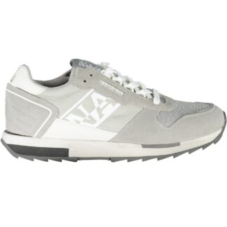 Napapijri - Gray Polyester Men Sneaker