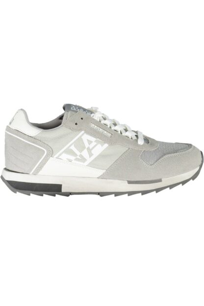 Napapijri - Gray Polyester Men Sneaker