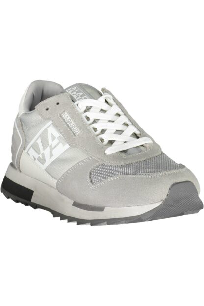 Napapijri - Gray Polyester Men Sneaker