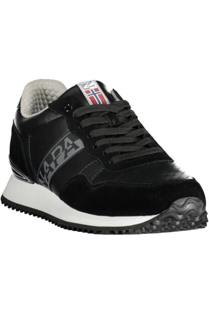 Napapijri - Black Polyester Men Sneaker